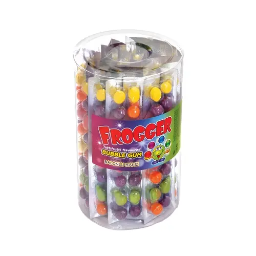 Frogger Sakız Top Meyve Aromalı 8 Adet