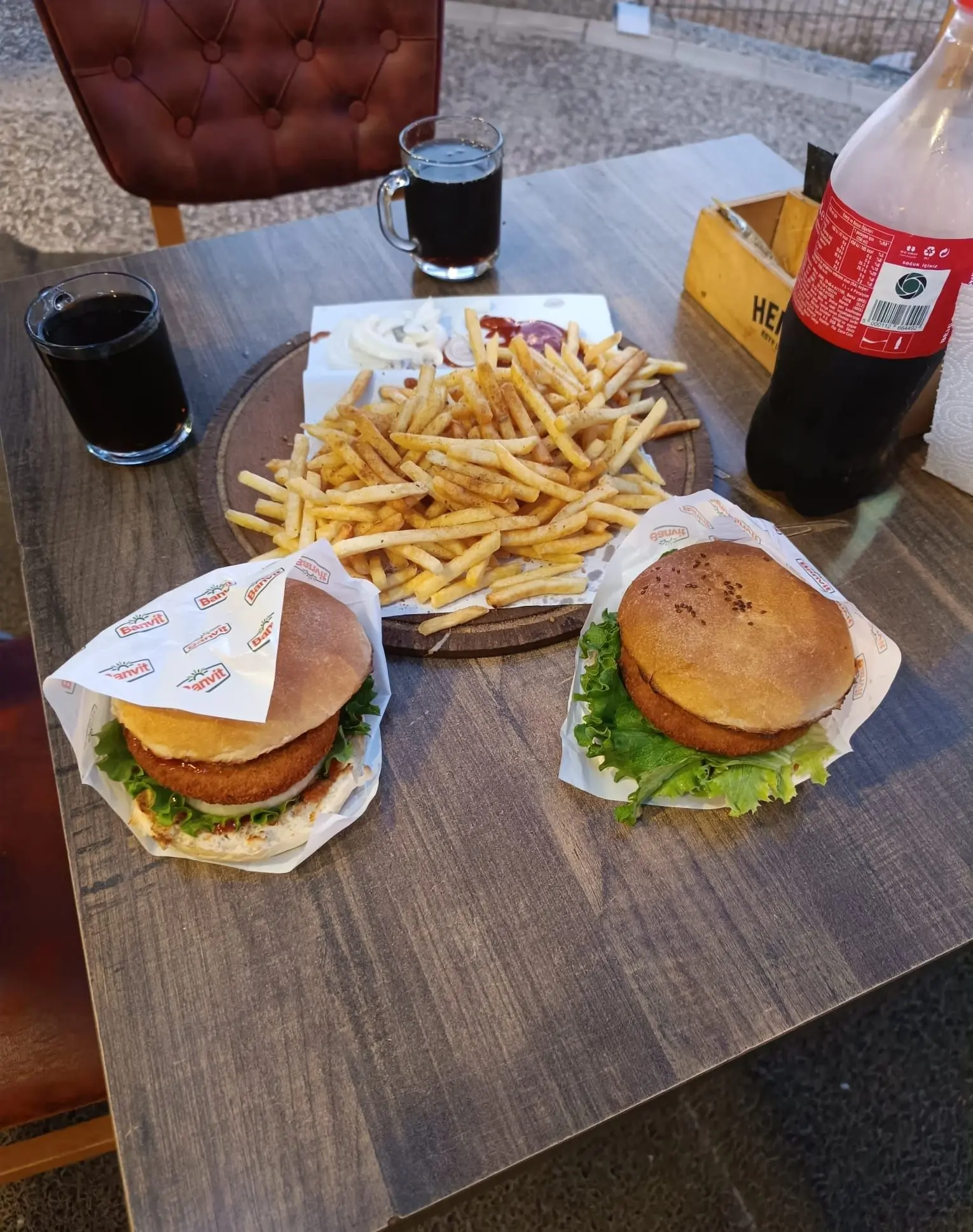 2'li Tavuk Burger Menü