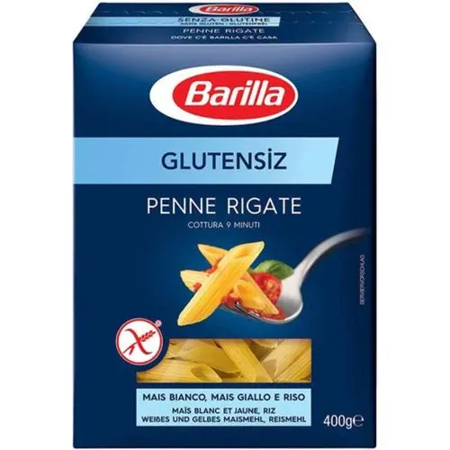 Barilla Glutensiz Penne Rigate 400 Gr