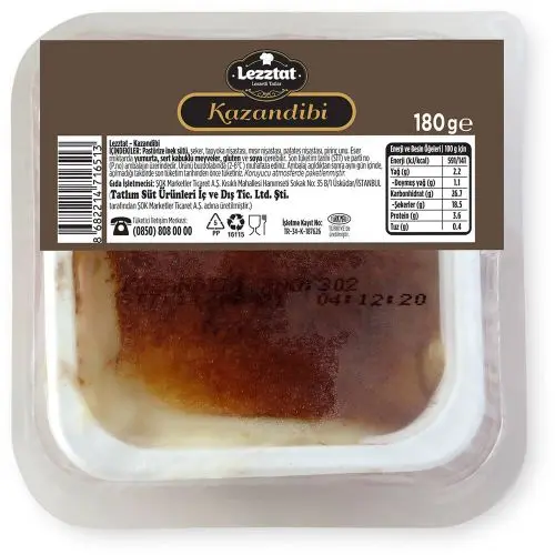 Lezztat Kazandibi 180 Gr