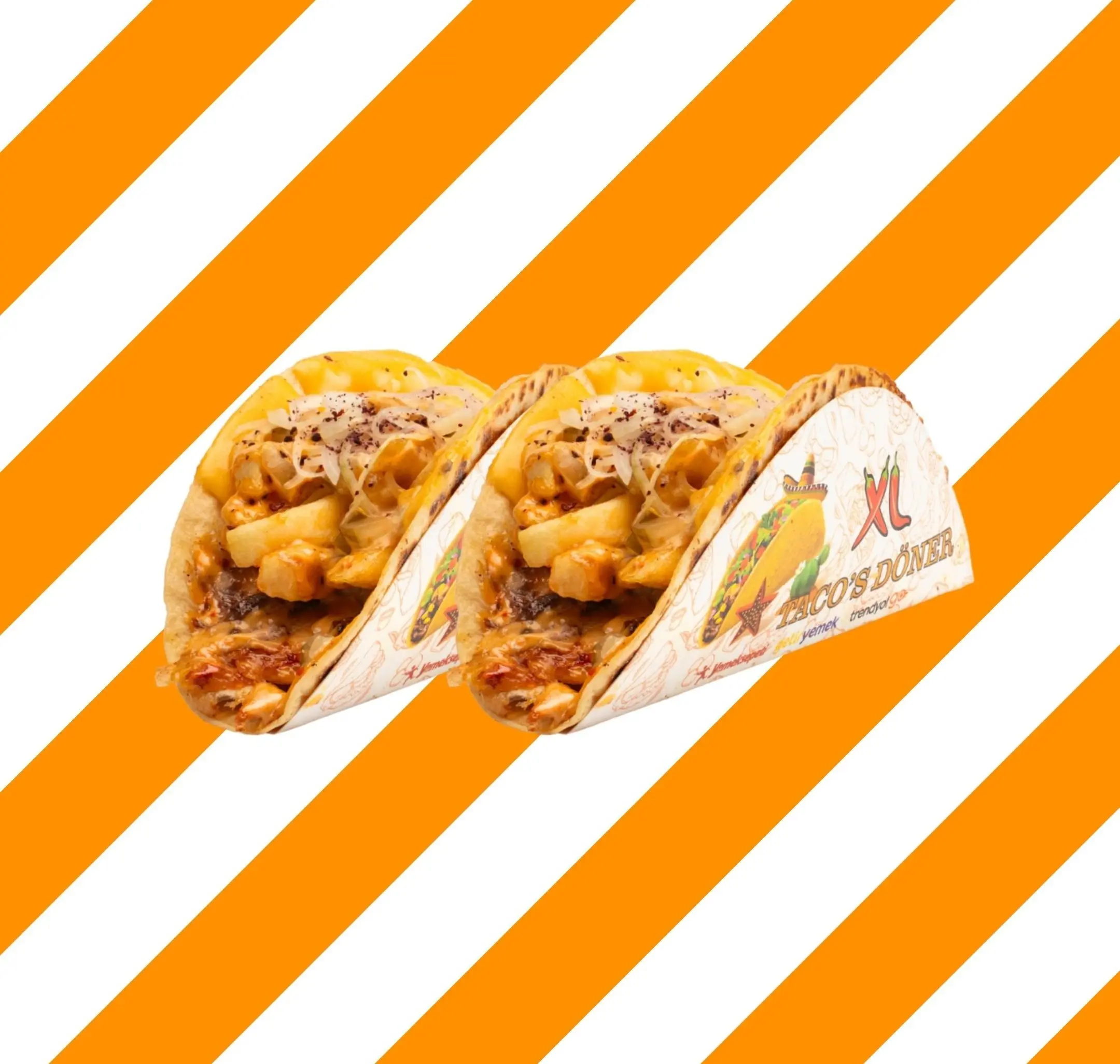 2'li Tavuk Taco