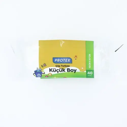 Protex Küçük Boy Çöp Torbası 40 Adet