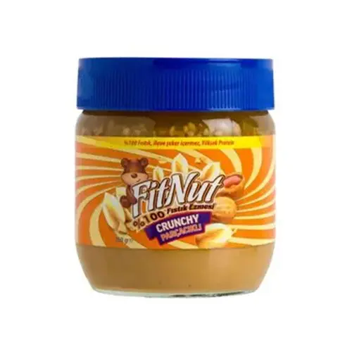 Fıtnut %100 Fıstık Ezmesı (parçacıklı-360g)