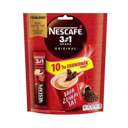 Nescafe Kahve Instant 3u 1 Arada 10lu 175 Gr