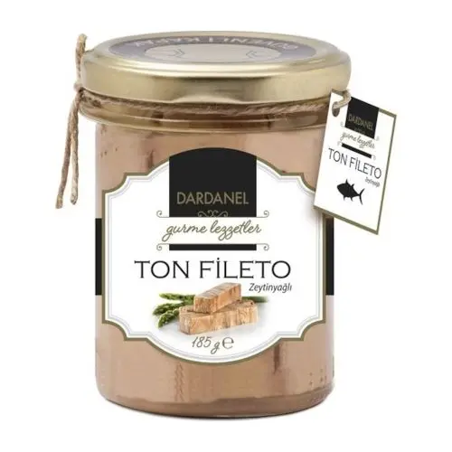 Kon Cam Zeytinyağlı Ton Fileto Dardanel 185 GR