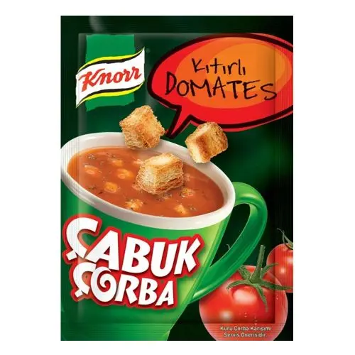 Knorr Çabuk Çorba Kıtırlı Domates 22 Gr