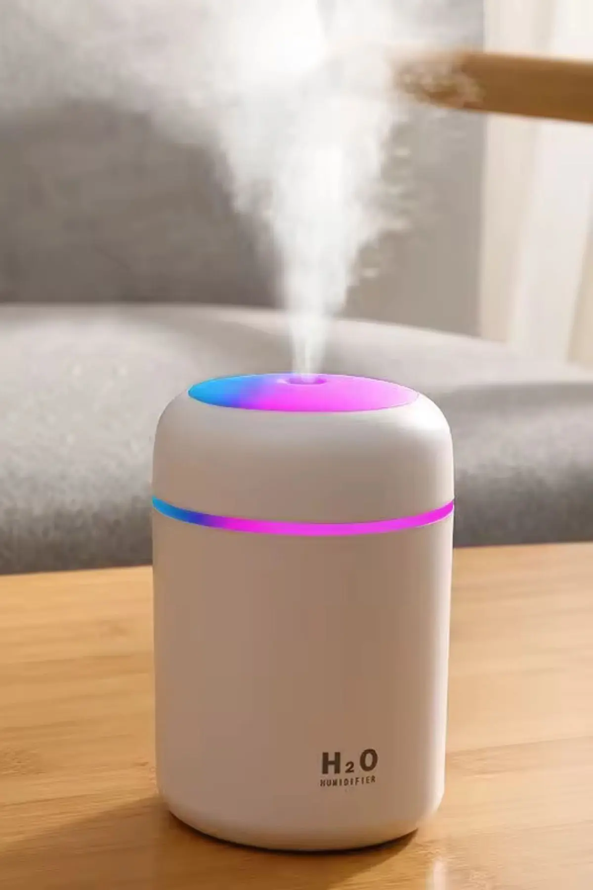 300ml Hava Nemlendirici Buhar Makinesi - Yağmur Ormanları Esansı