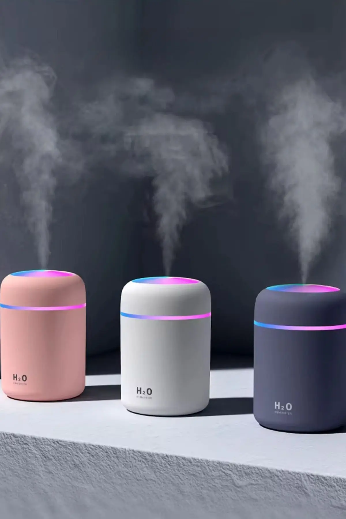 300ml Hava Nemlendirici Buhar Makinesi - Yağmur Ormanları Esansı