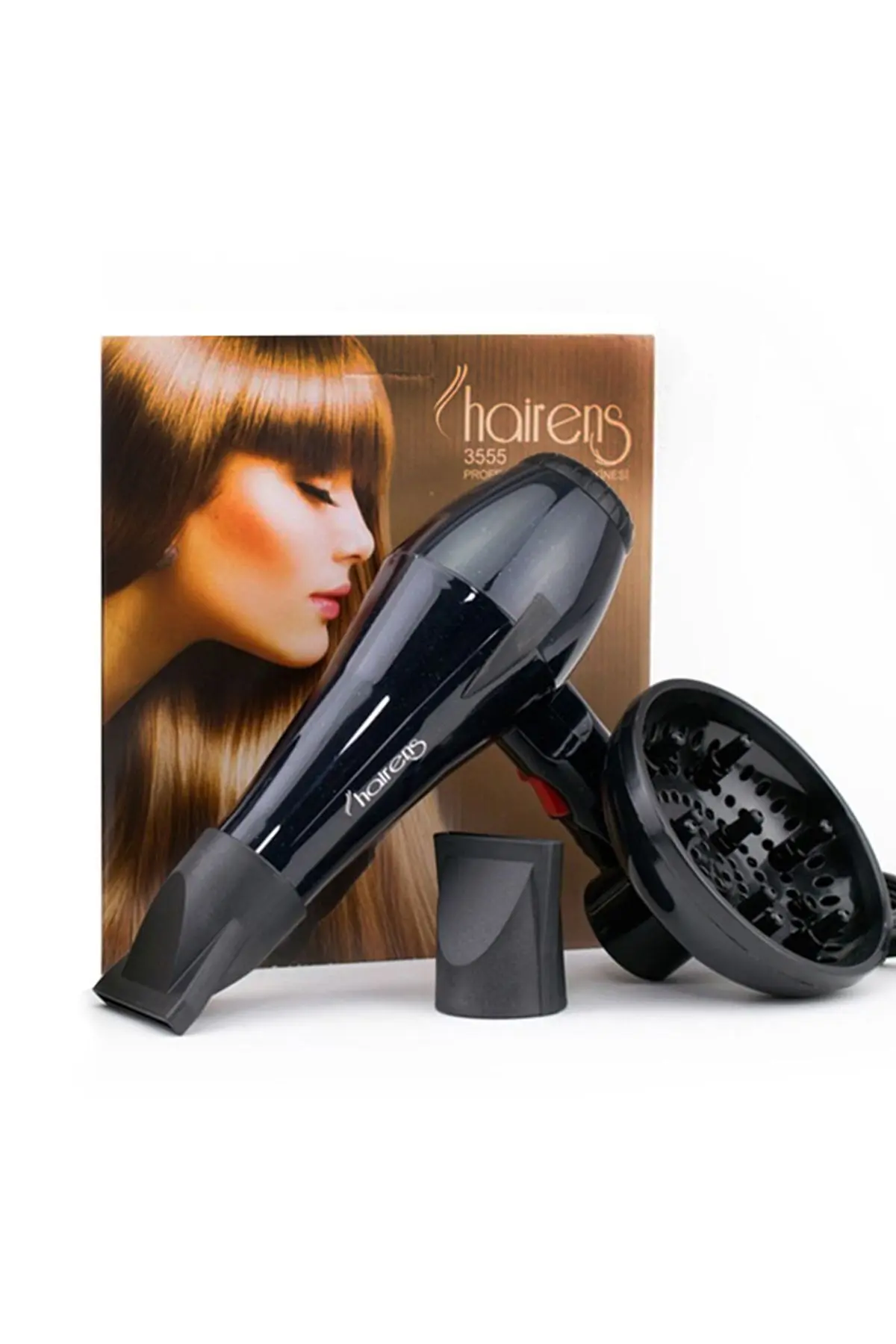 2500 W Turbo 3555 Profesyonel Kuaför Fön Makinesi