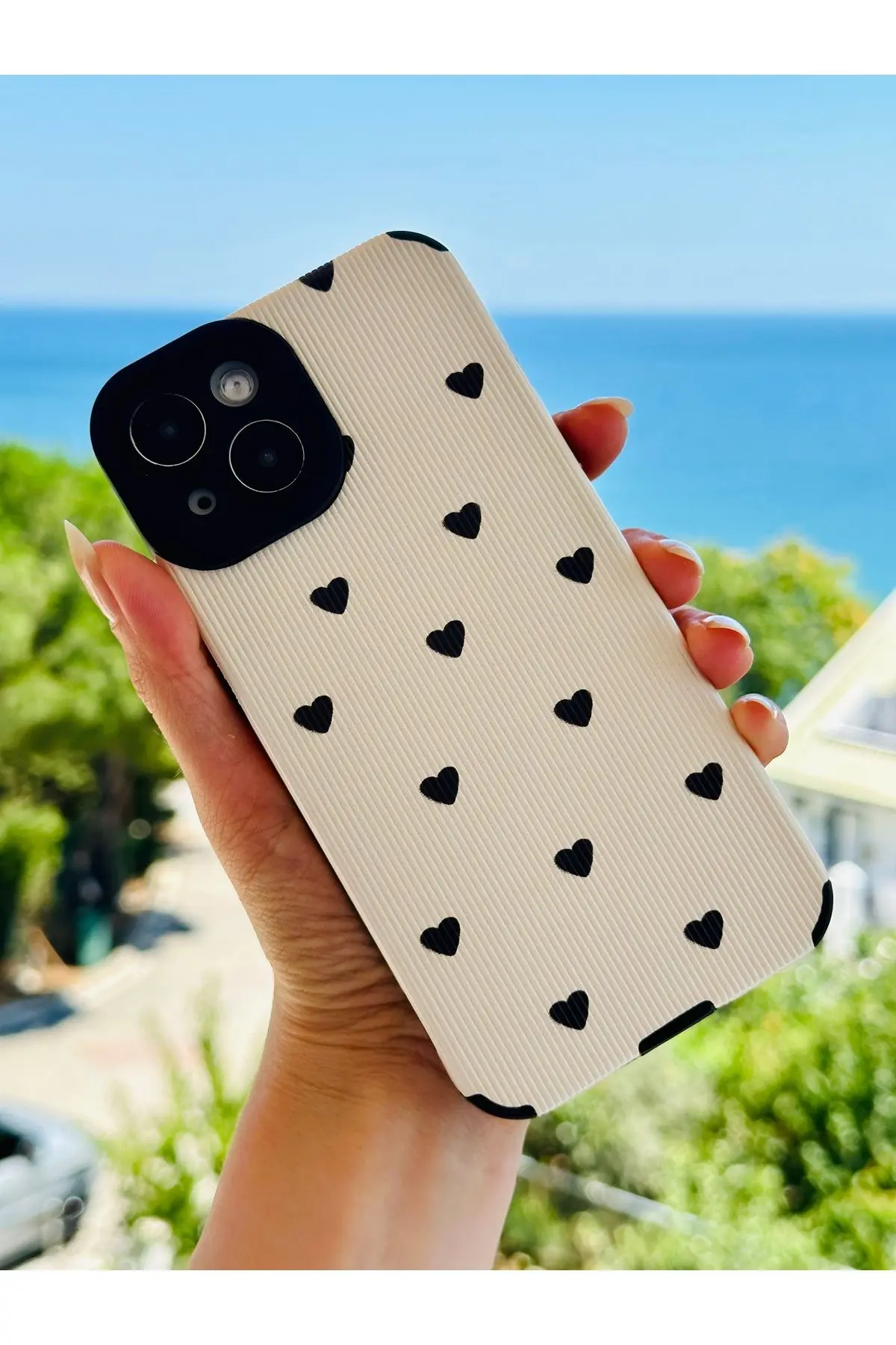 Iphone 13 -14 Uyumlu Kaplama Tasarımlı Esnek Silikon Kılıf