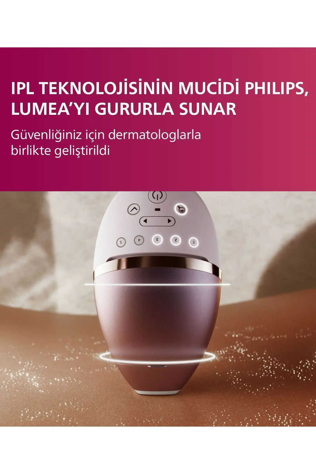 BRI950/00 Lumea Lazer Epilasyon IPL Tüy Alma Cihazı,ÇantaHEDİYELİ,Kablolu/Kablosuz Kullanım