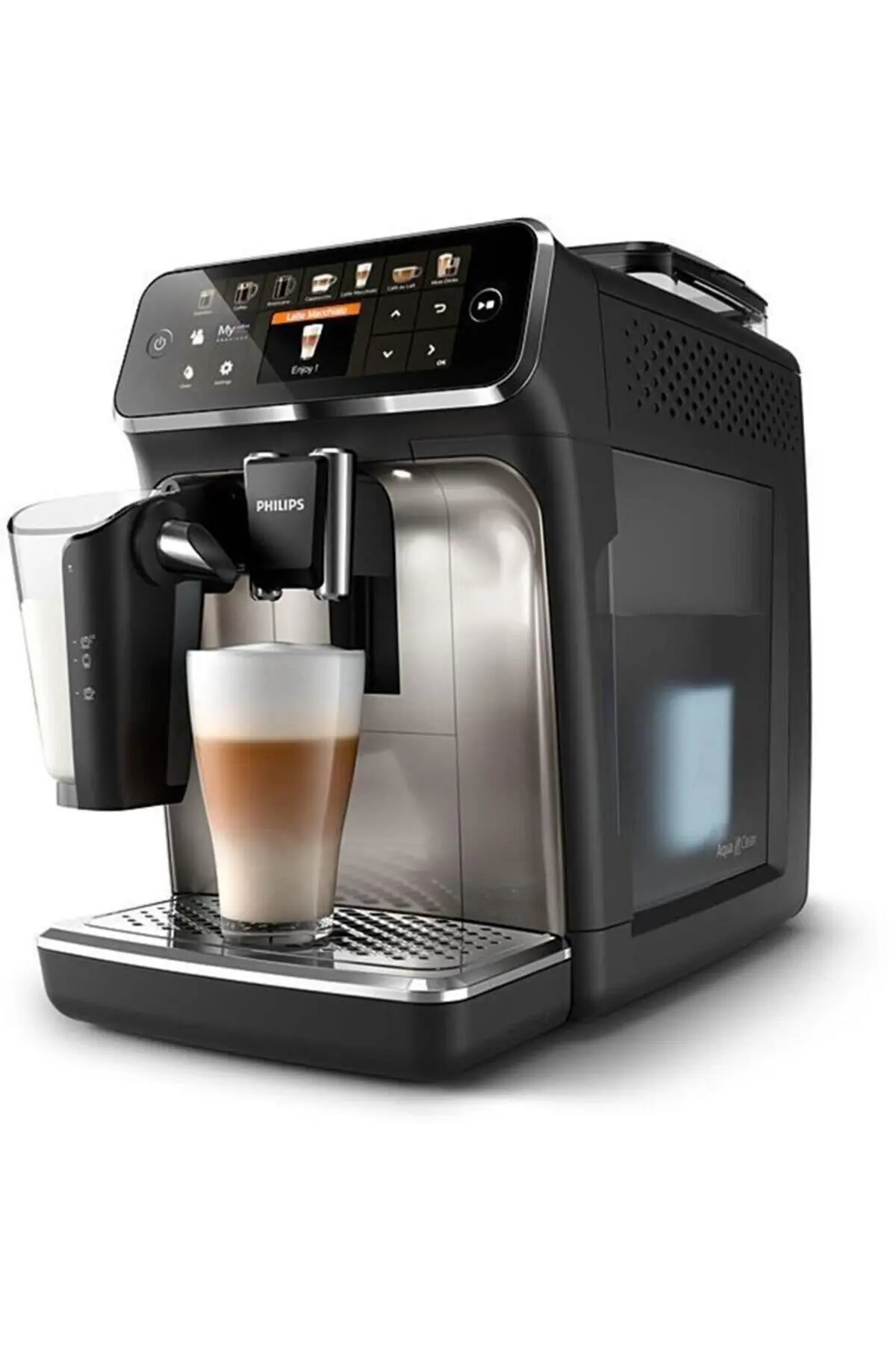 Philips LatteGo Tam Otomatik Espresso Makinesi, Tek Dokunuşla 12 Çeşit İçecek,  EP5447/90