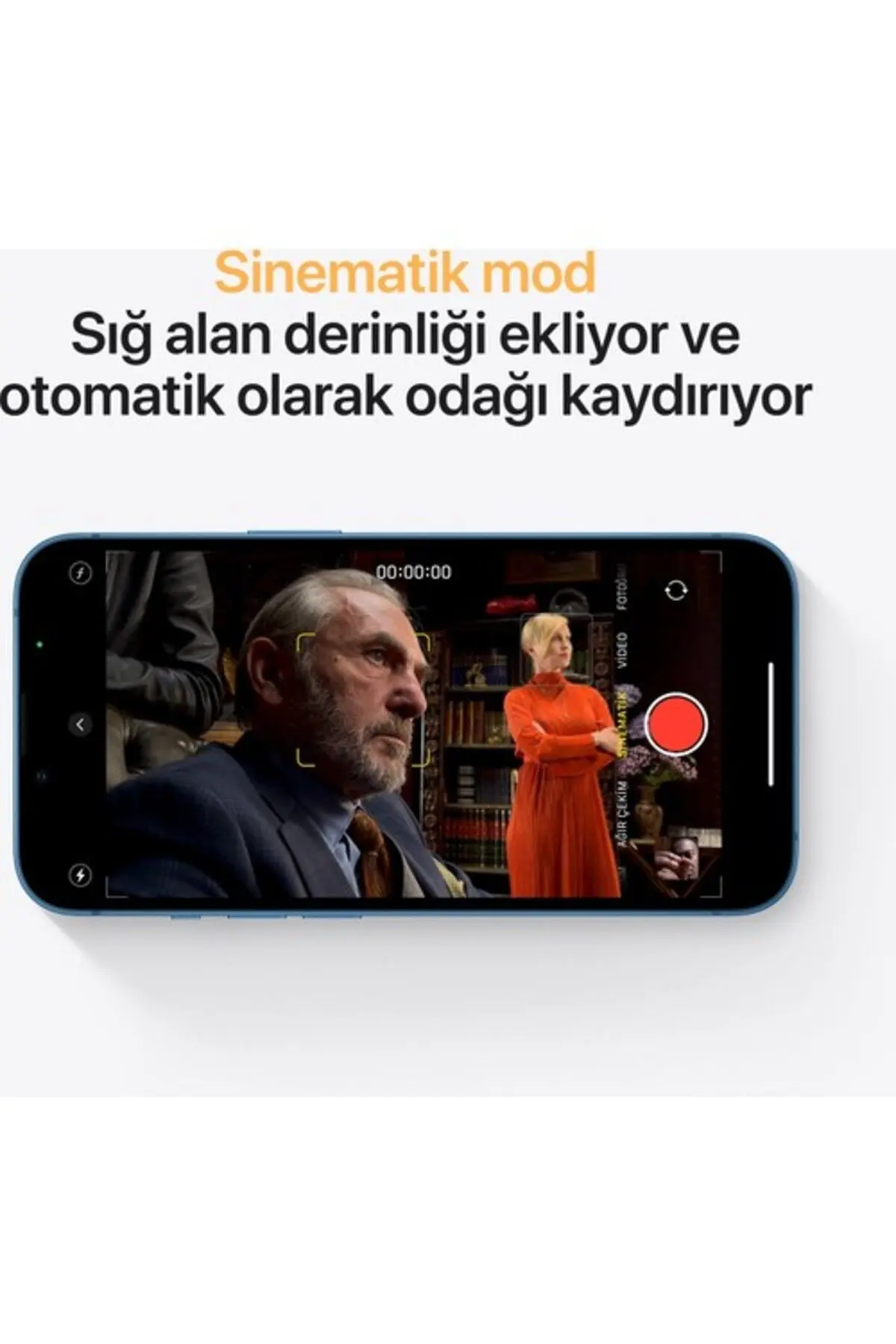 iPhone 13 128 GB Mavi Cep Telefonu (Apple Türkiye Garantili)
