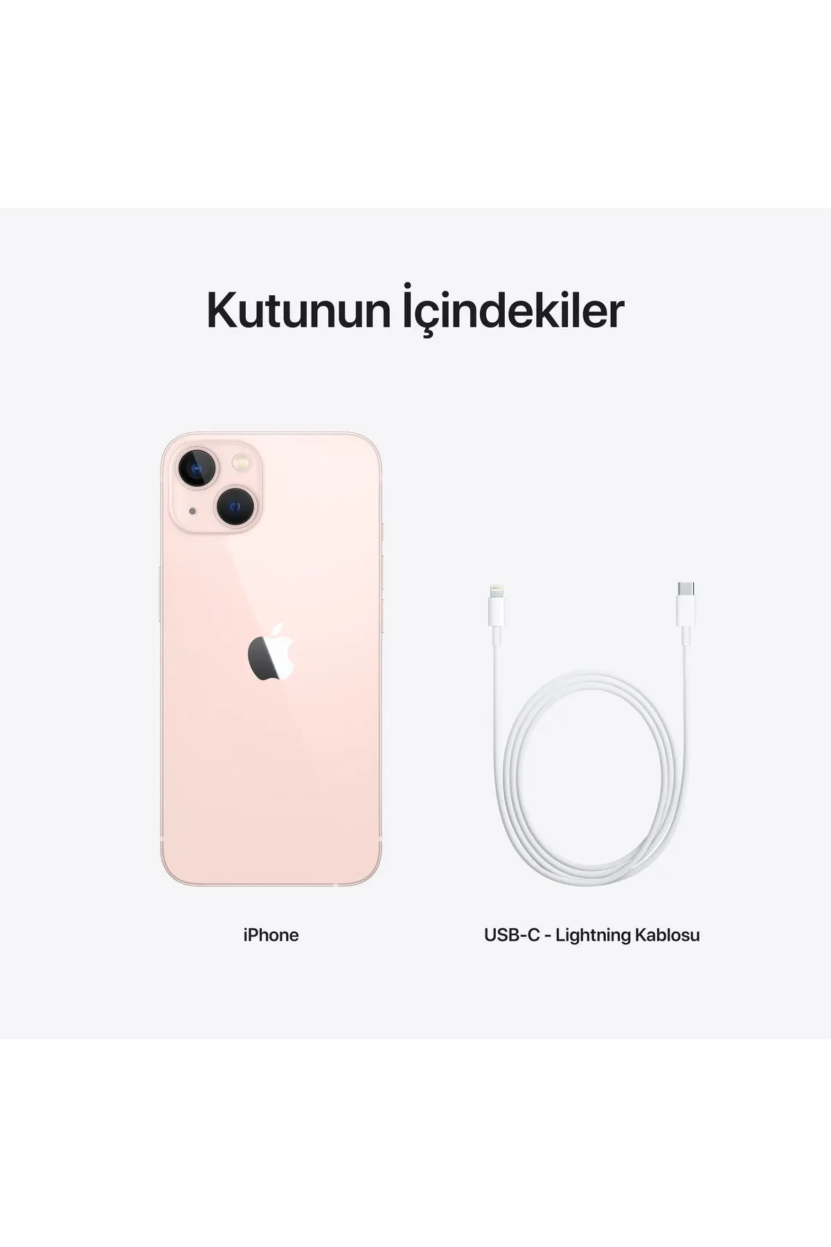 iPhone 13 256 GB Pembe Cep Telefonu (Apple Türkiye Garantili)
