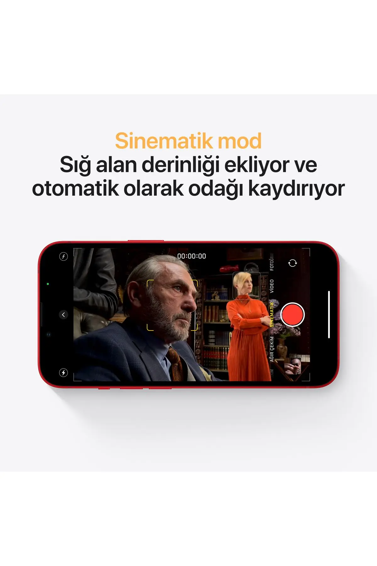 iPhone 13 256 GB Kırmızı Cep Telefonu (Apple Türkiye Garantili)