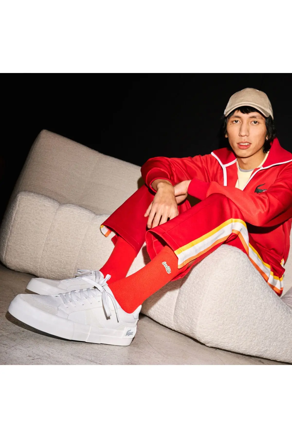 L004 Erkek Beyaz Sneaker