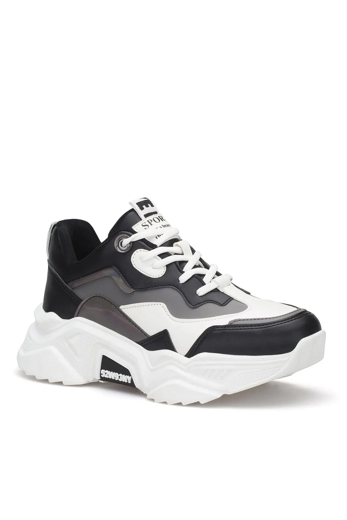 Siyah Füme Kadın Sneaker