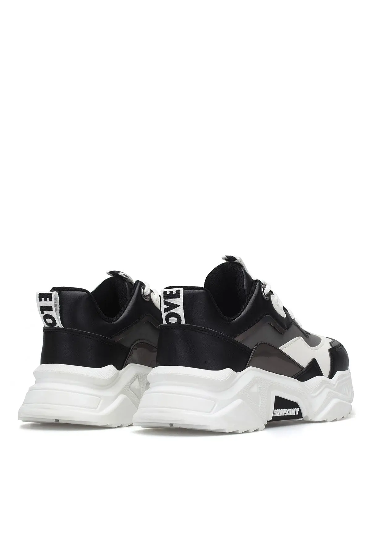 Siyah Füme Kadın Sneaker