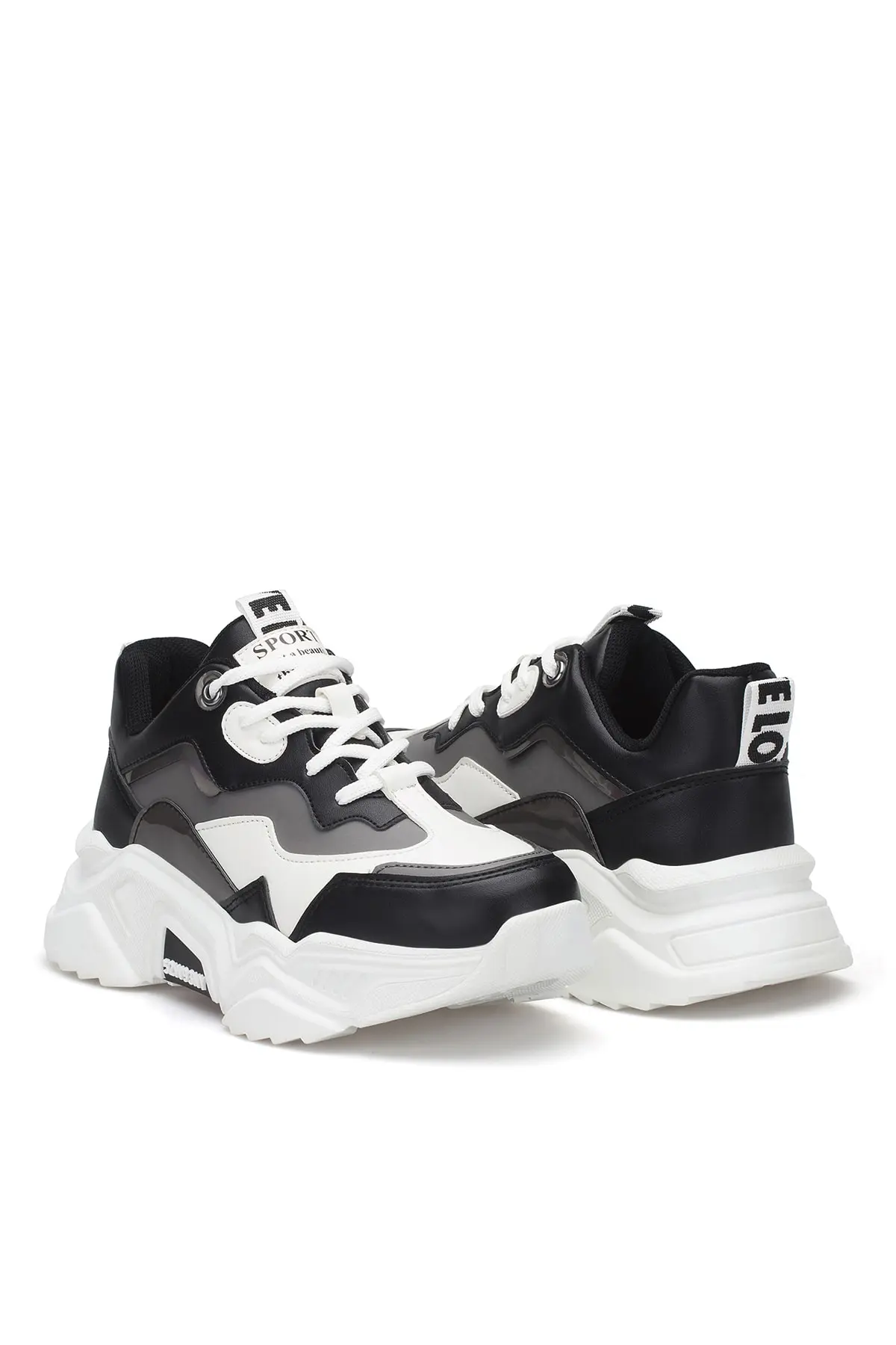 Siyah Füme Kadın Sneaker