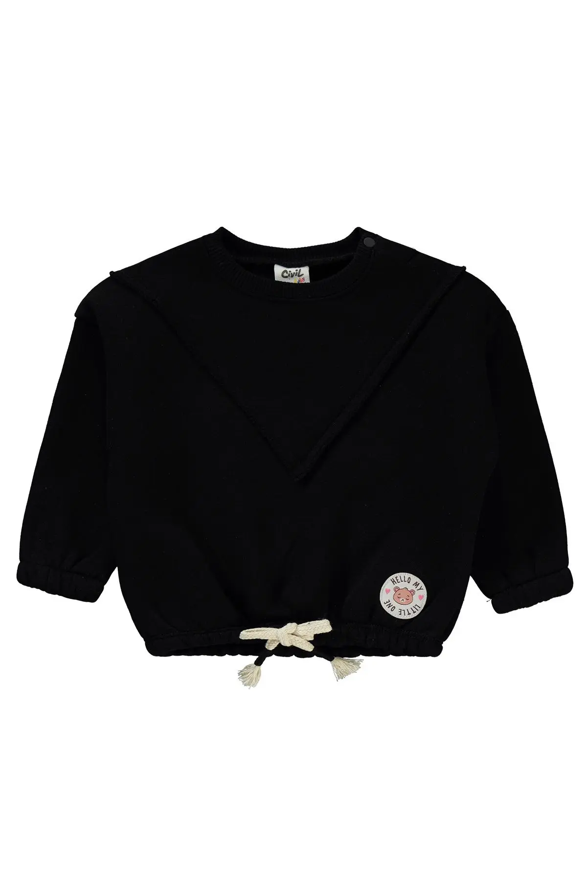 Kız Bebek Takım 6-18 Ay Siyah