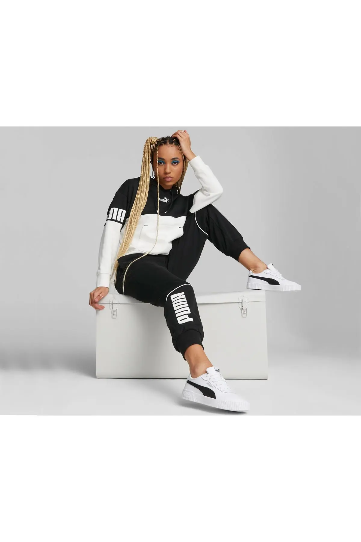 Carina 2.0 Kadın Günlük Ayakkabı Sneaker Beyaz Siyah