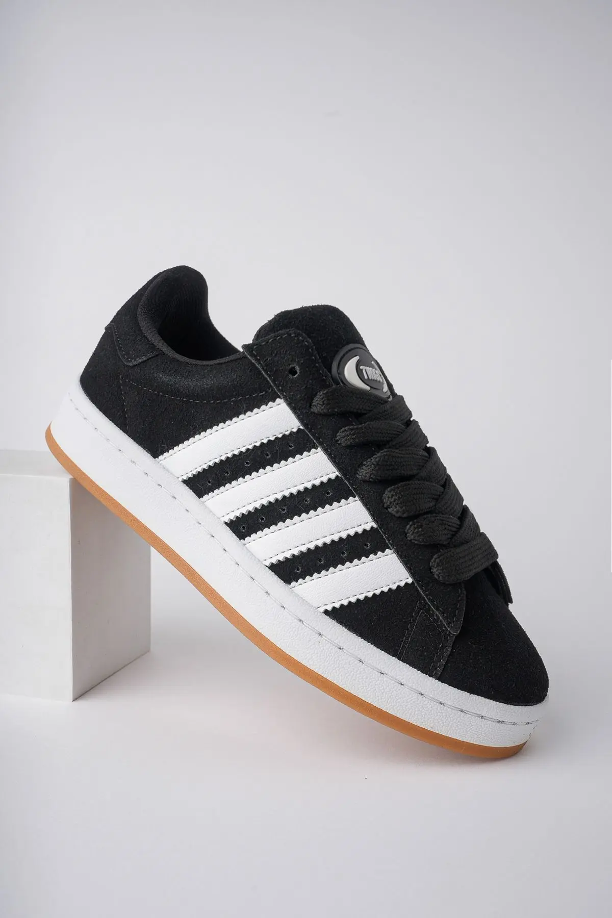 Spor Sneaker Ayakkabı Siyah Beyaz