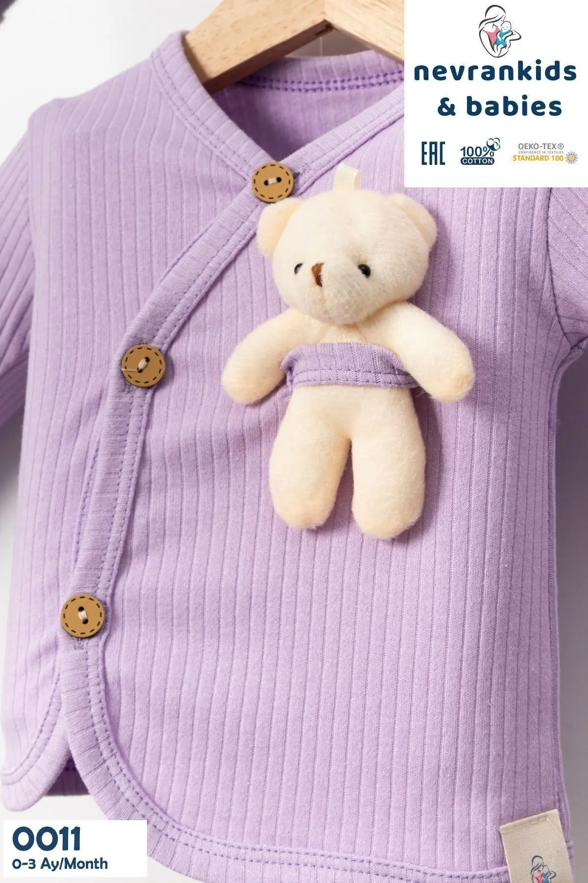 Hastane Çıkışı 5'li Set (AYICIK HEDİYELİDİR) Mor