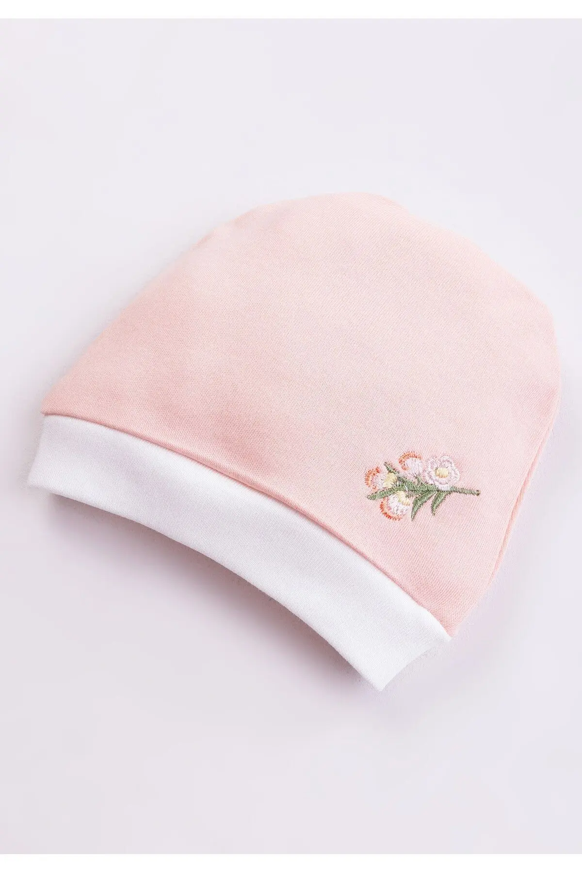 hastane çıkışı organik kumaş nakışlı fiyonklu 5li hastane cıkışı 100%pamuk