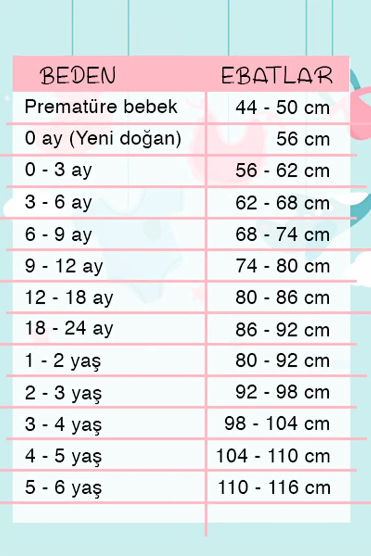 Panda Baskılı Kız Bebek 3'lü Takım