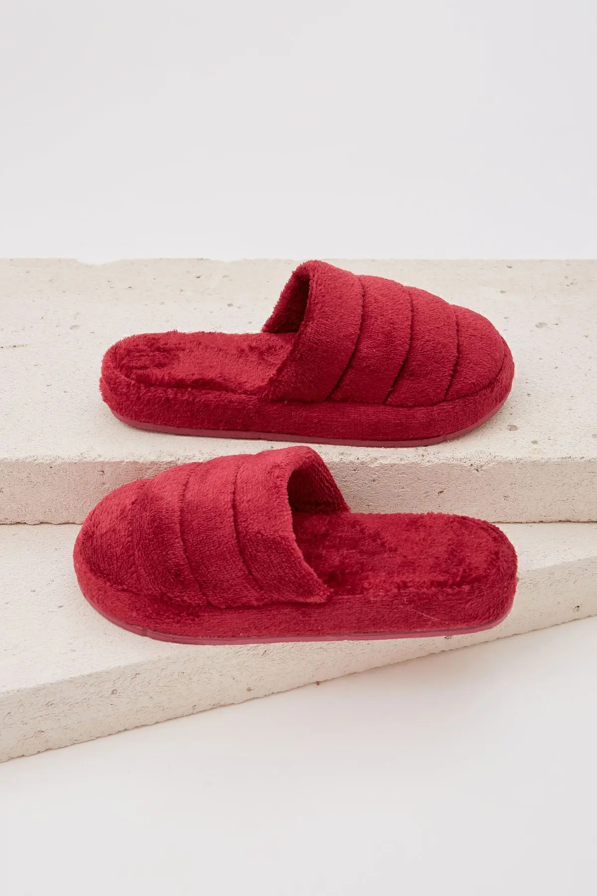 3'lü Paket Önü Kapalı Terlik Ev Terliği Çeyiz Bohça Seti