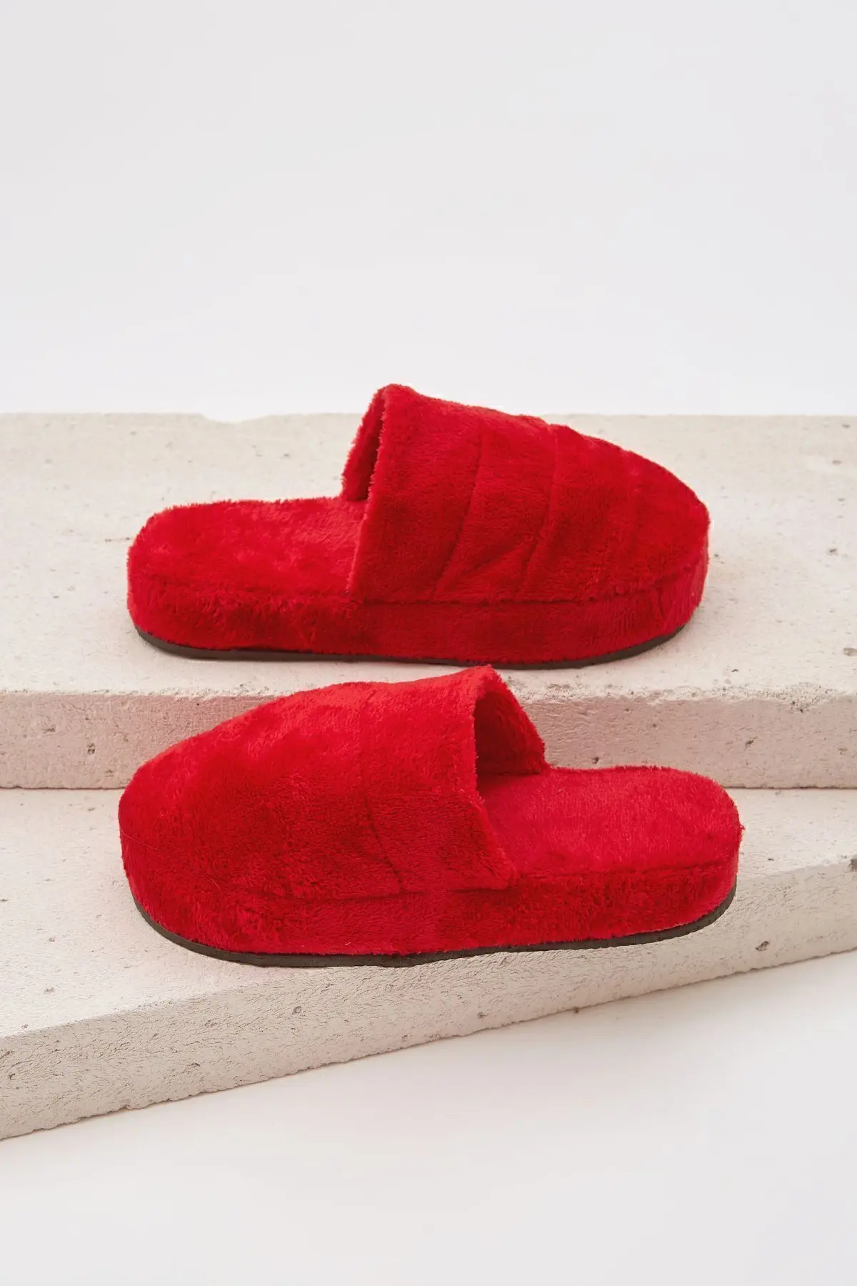 3'lü Paket Önü Kapalı Terlik Ev Terliği Çeyiz Bohça Seti