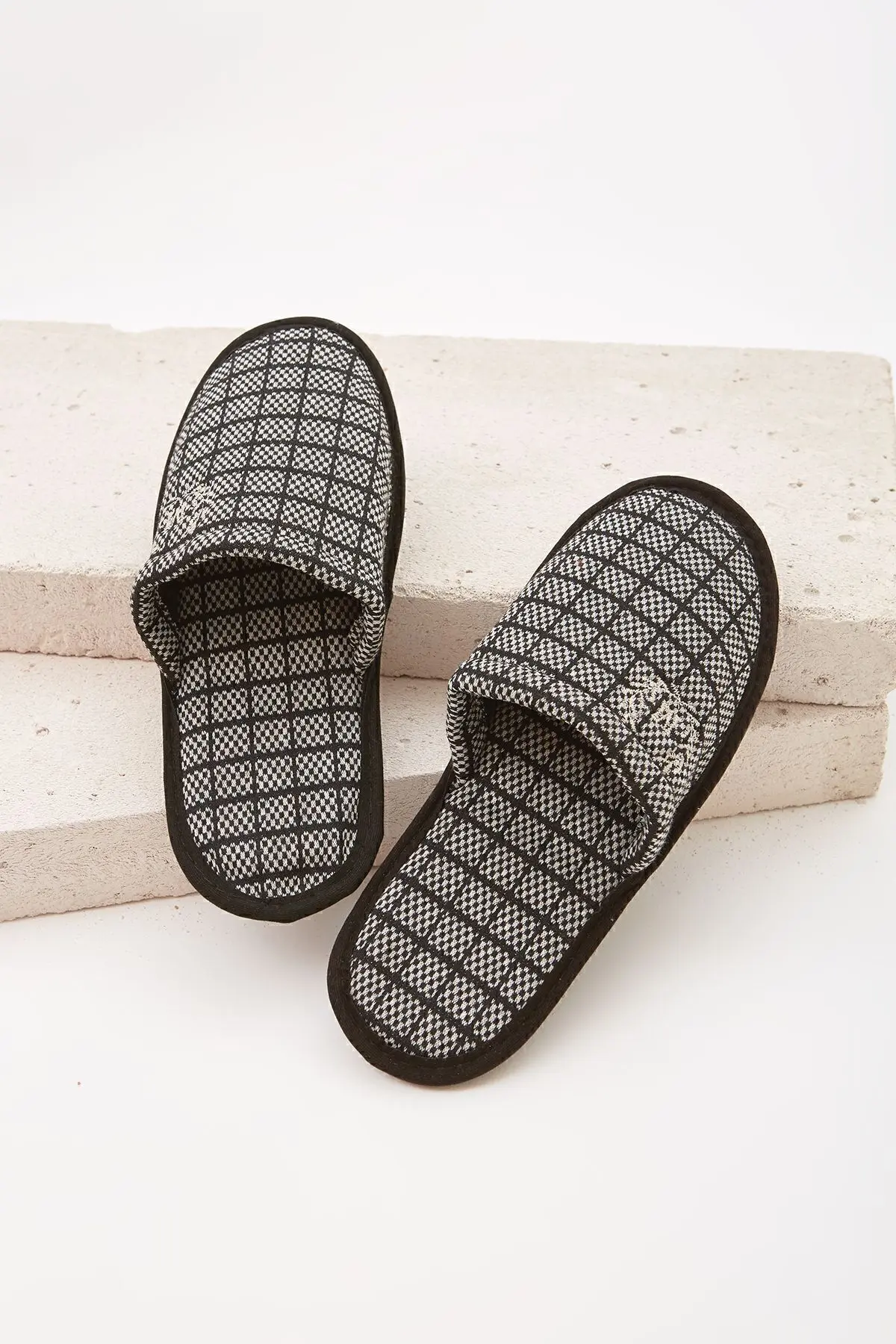 3'lü Paket M Kışlık Terlik Ev Terliği Çeyiz Bohça Seti Misafir Terliği