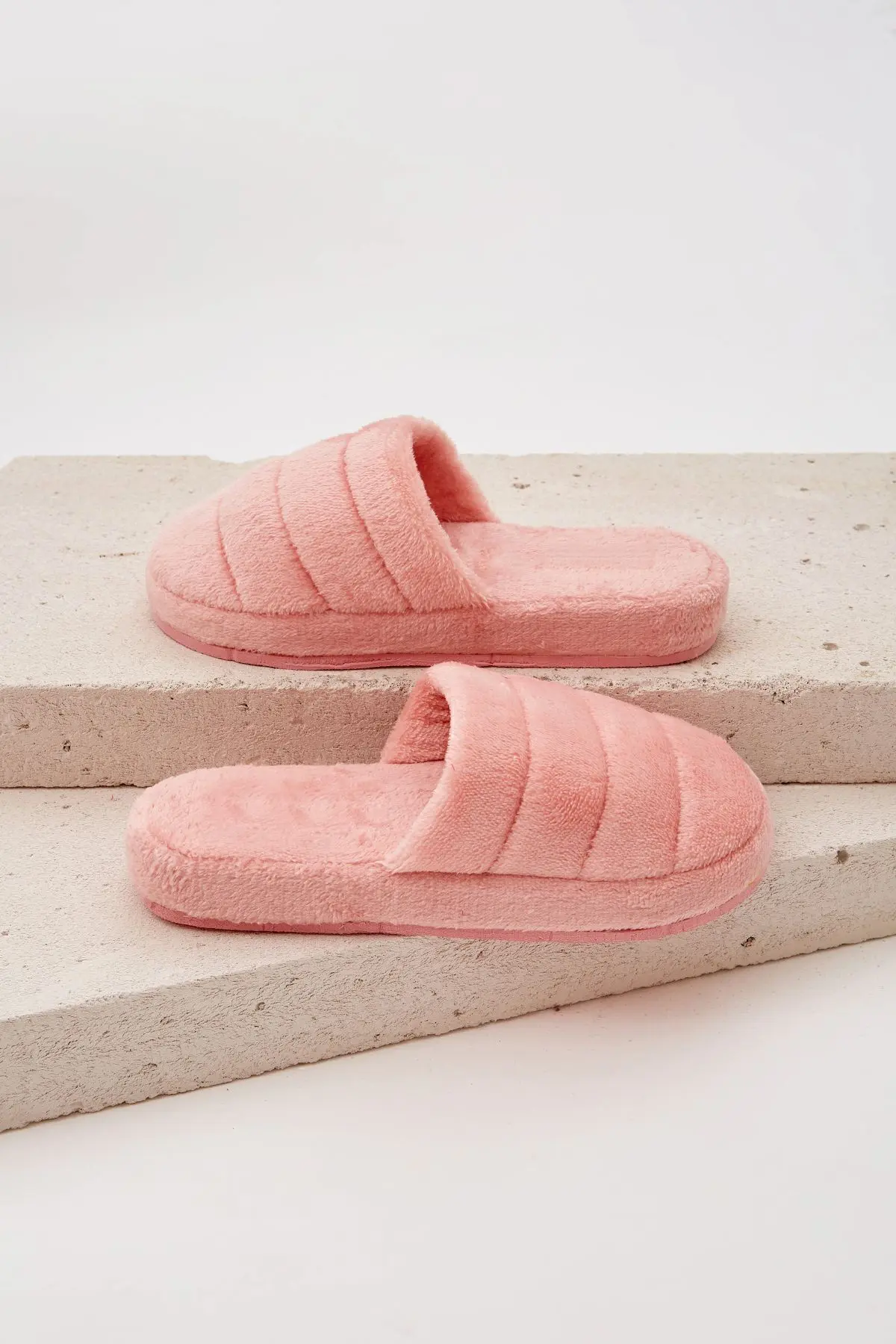 3'lü Paket Önü Kapalı Terlik Ev Terliği Çeyiz Bohça Seti