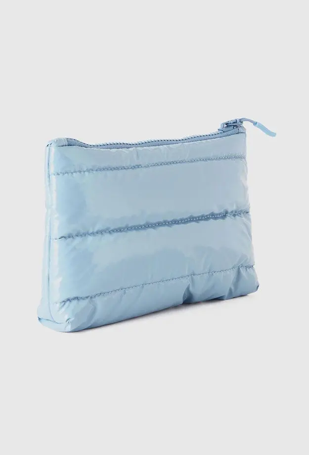 Unisex Mavi Küçük Boy Cüzdan