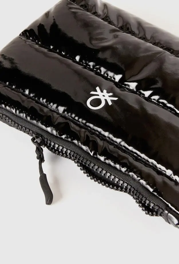 Unisex Siyah Küçük Boy Cüzdan