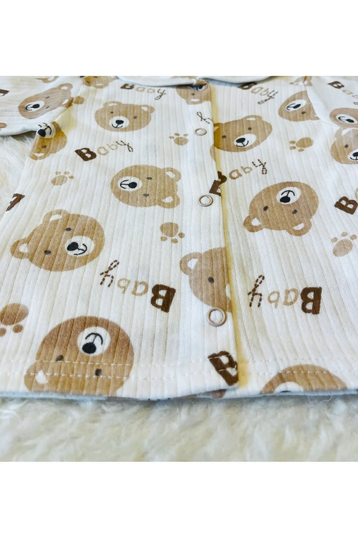 Yenidoğan Organik Pamuk 2’li Kız Erkek Bebek Takım