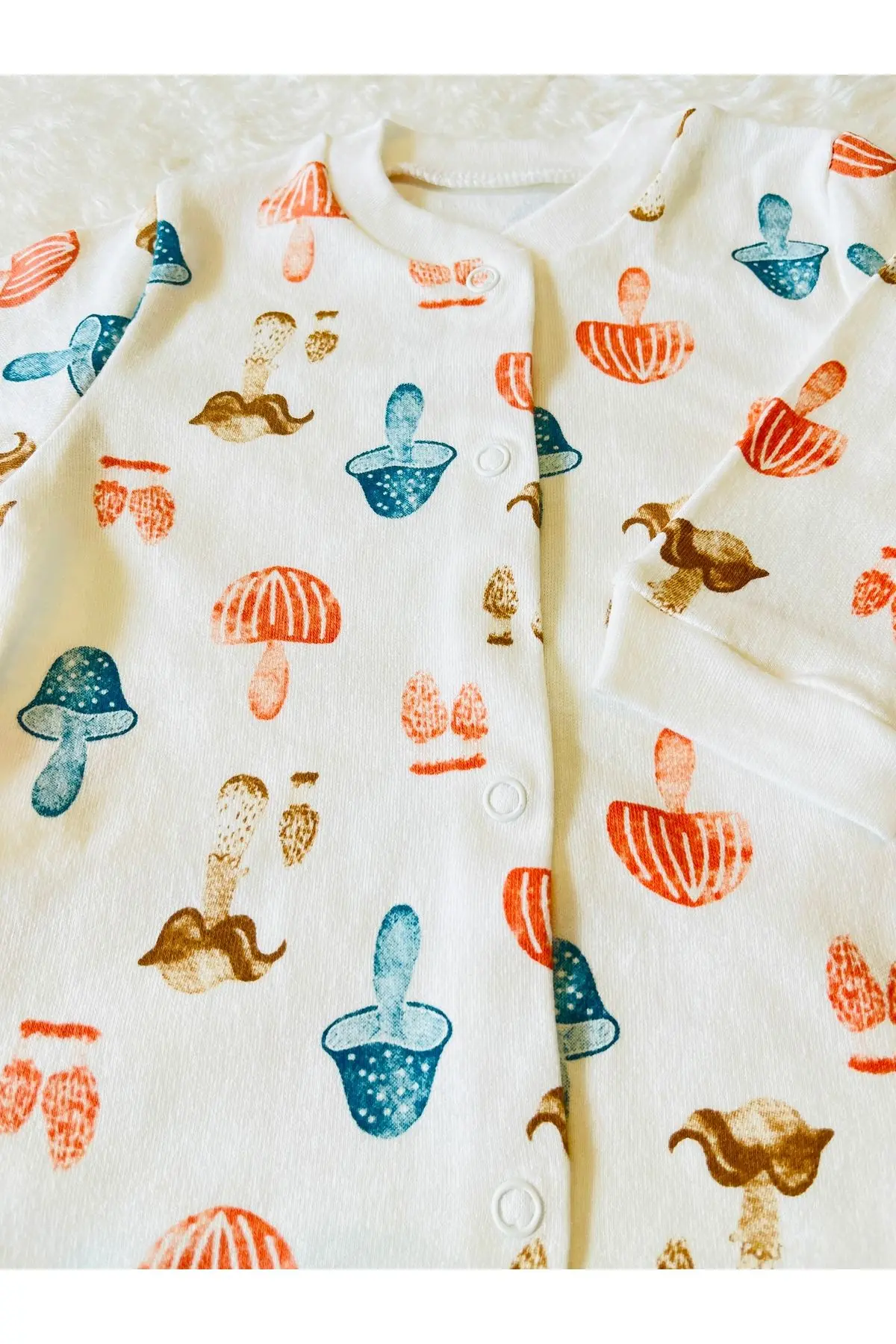 Yenidoğan Organik Pamuk 2’li Kız Erkek Bebek Takım