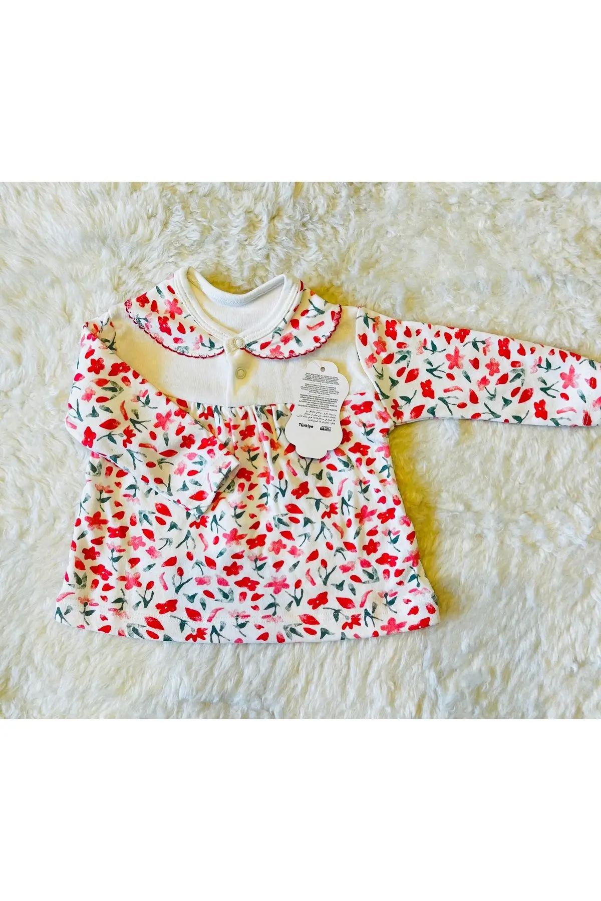 Yenidoğan Organik Pamuk 2’li Kız Erkek Bebek Takım