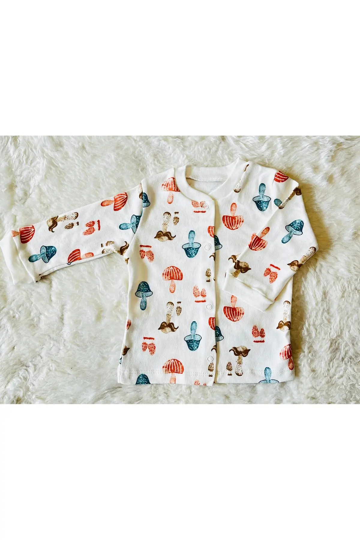 Yenidoğan Organik Pamuk 2’li Kız Erkek Bebek Takım