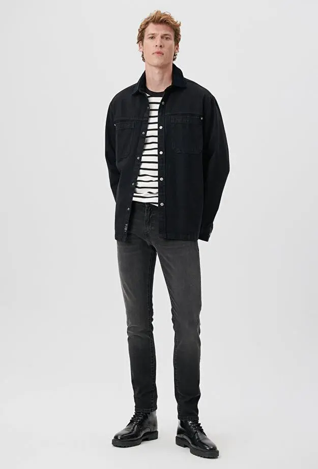 Mavi Jake Mavi Premium Koyu Gri Jean Pantolon 0042218775