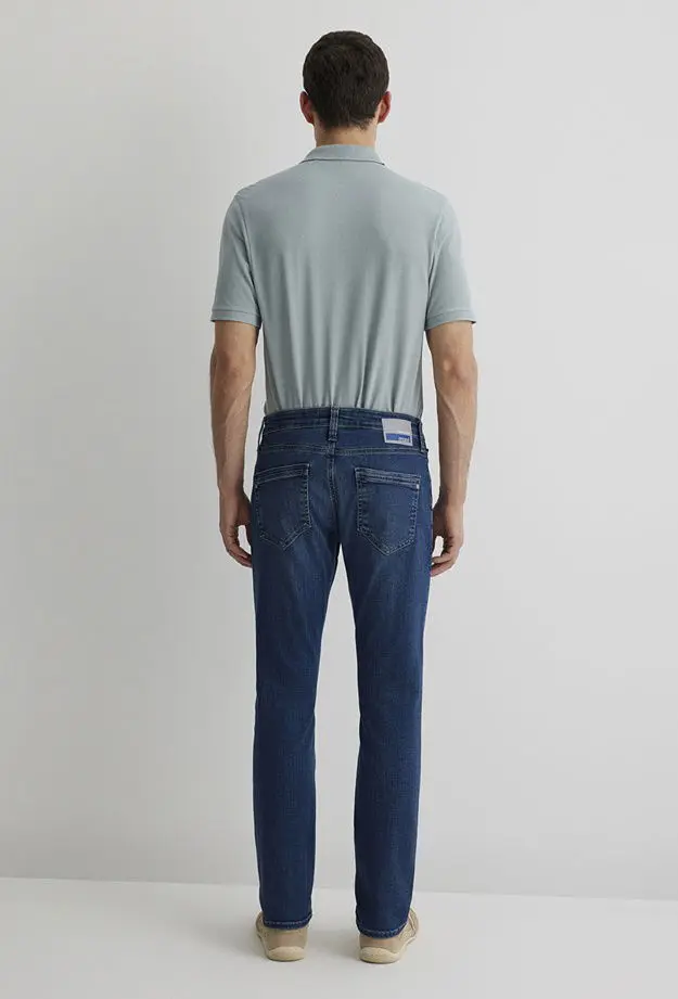 Mavi Jake Premium Blue Gölgeli Koyu Mavi Jean Pantolon 0042288222