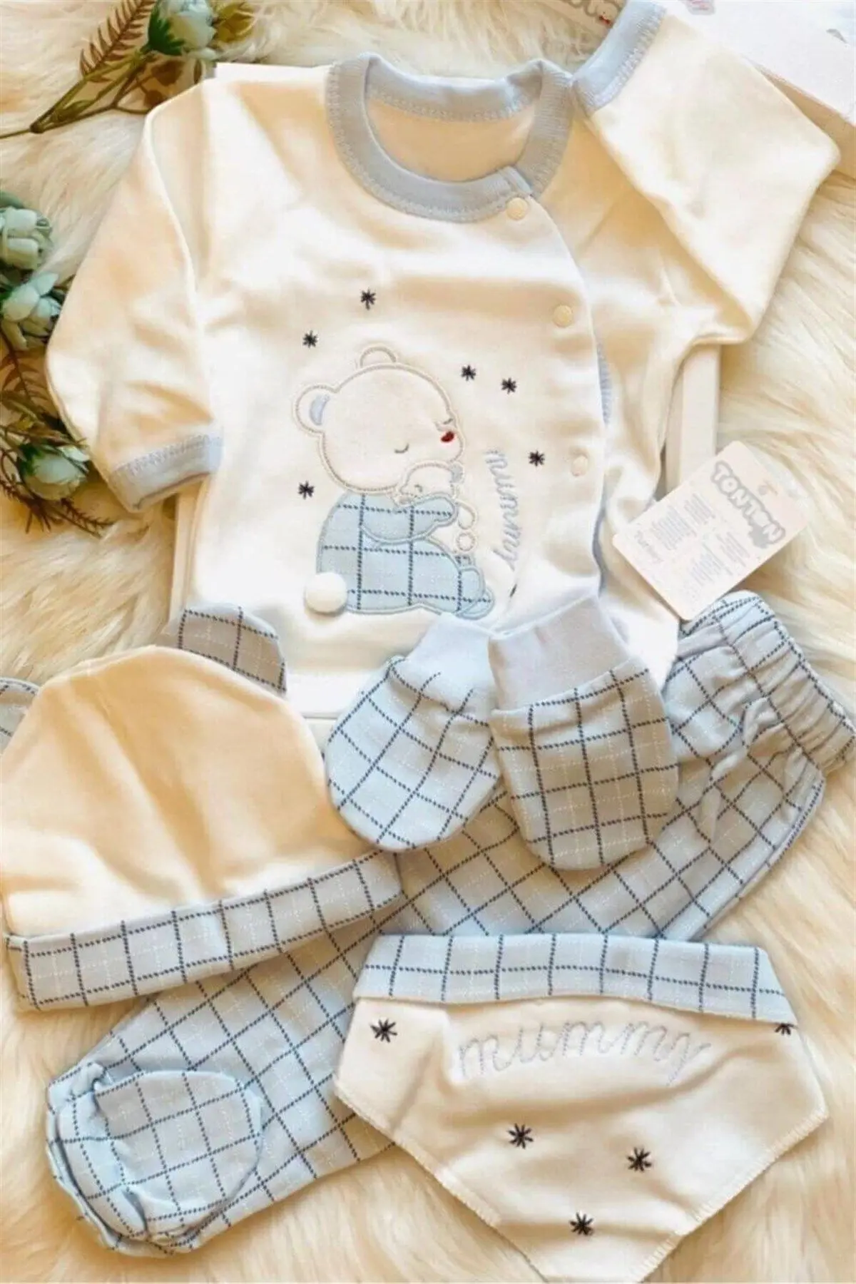 Tonton Mavi Erkek Bebek 5'li Hastane Çıkışı 237