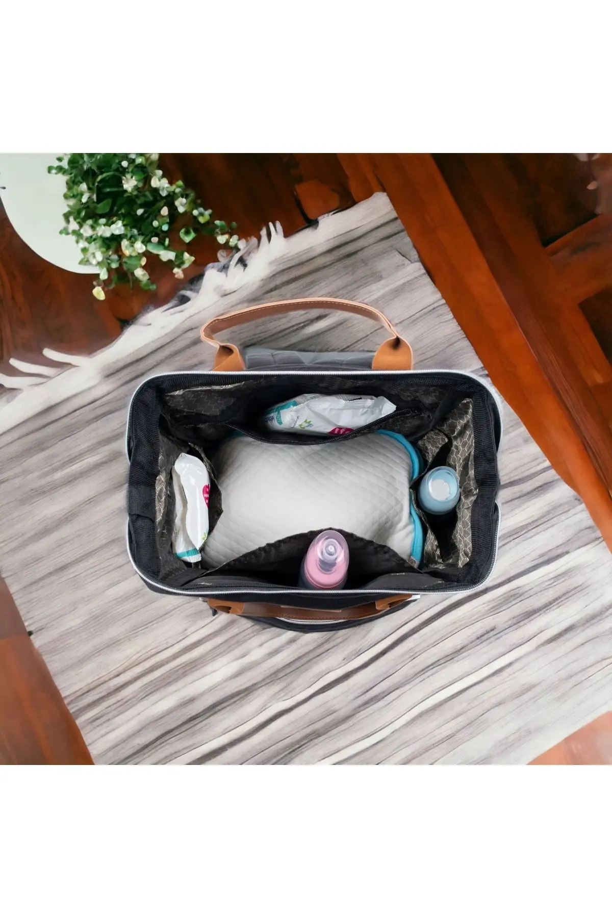 BÜYÜK DOĞUM SETİ (10’LU HASTANE ÇIKIŞI,OMUZ-EL VE SIRT ANNE BEBEK ÇANTASI,KUNDAK VE ALTAÇMA MİNDERİ)