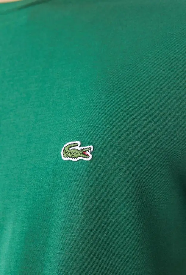 Lacoste Slim Fit Erkek Yeşil T-Shirt