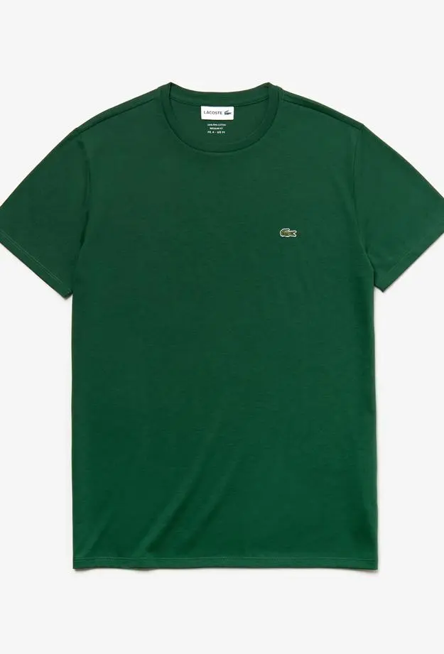 Lacoste Slim Fit Erkek Yeşil T-Shirt