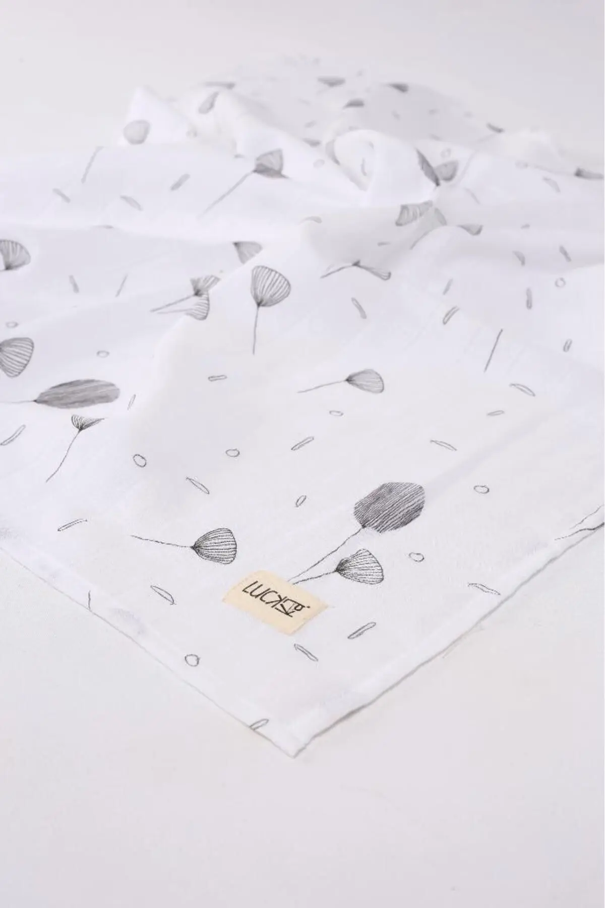 Dijital Baskılı 3'lü Müslin Örtü Seti - 75x75 Cm - Zt5000