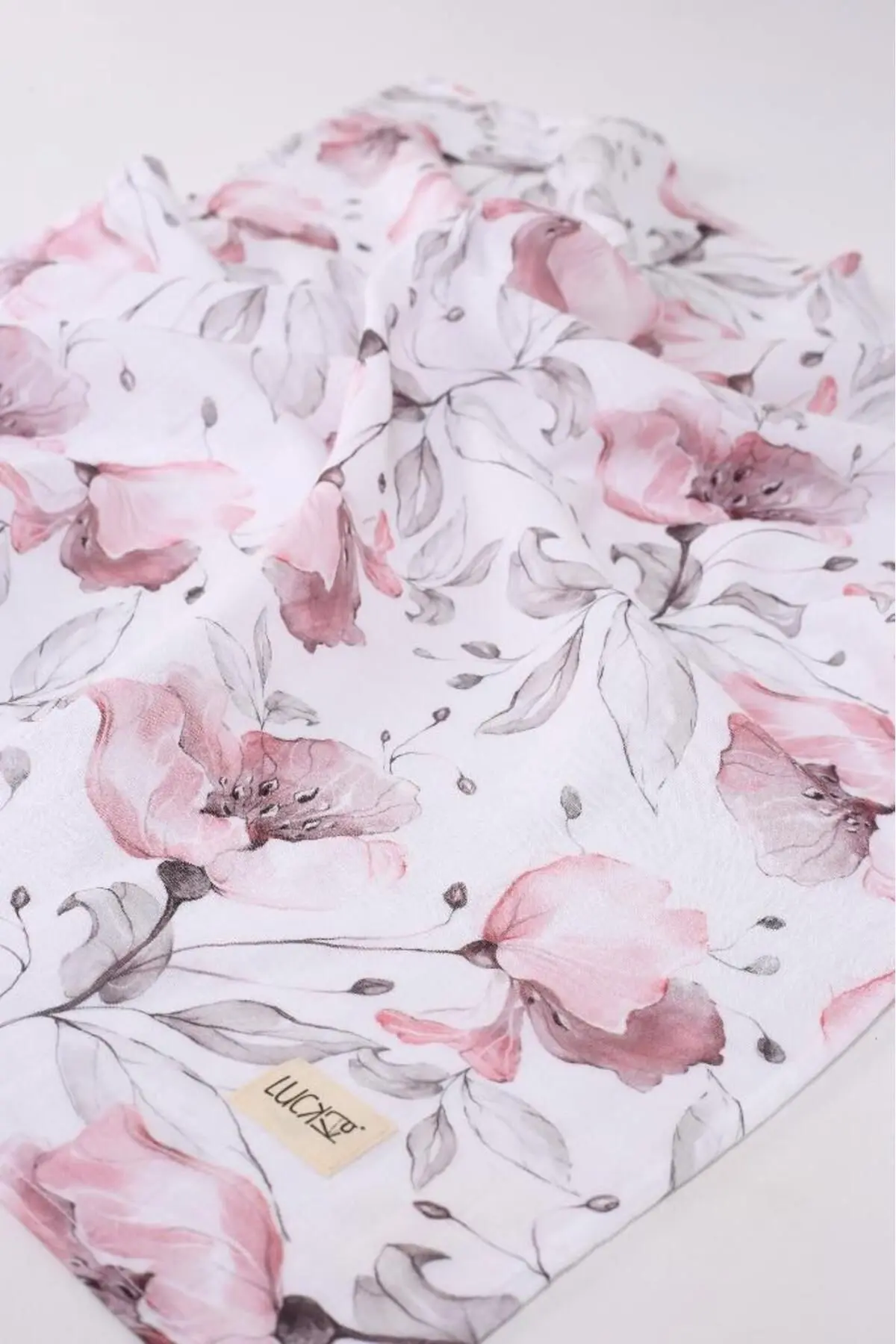 Dijital Baskılı 3'lü Müslin Örtü Seti - 75x75 Cm - Zt5000