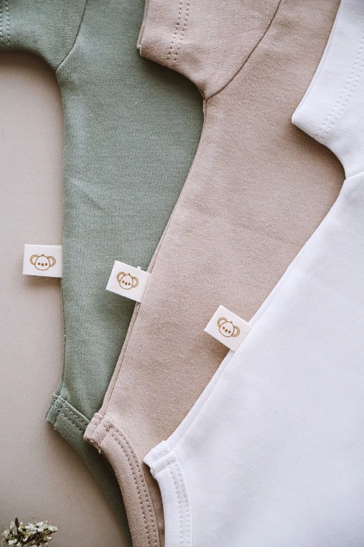 3'lü Nakışlı Çıt Çıtlı Body - Zıbın Model 3