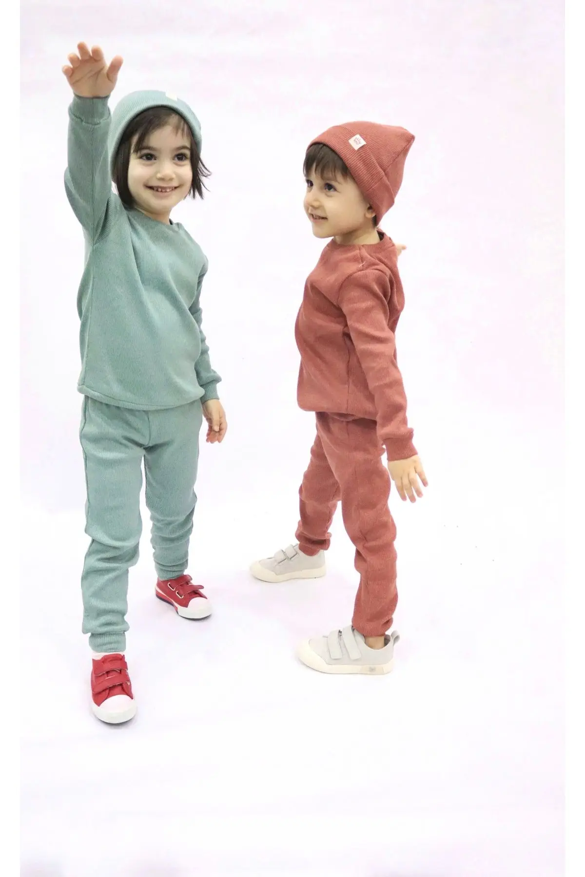 Fitilli 3'lü şapkalı Bebek&Çocuk Kreş Takım