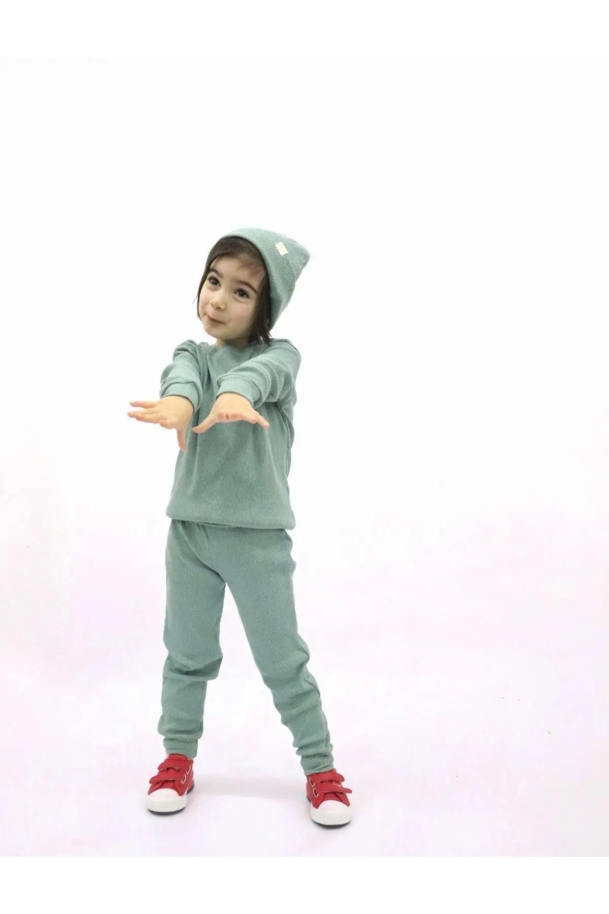 Fitilli 3'lü şapkalı Bebek&Çocuk Kreş Takım